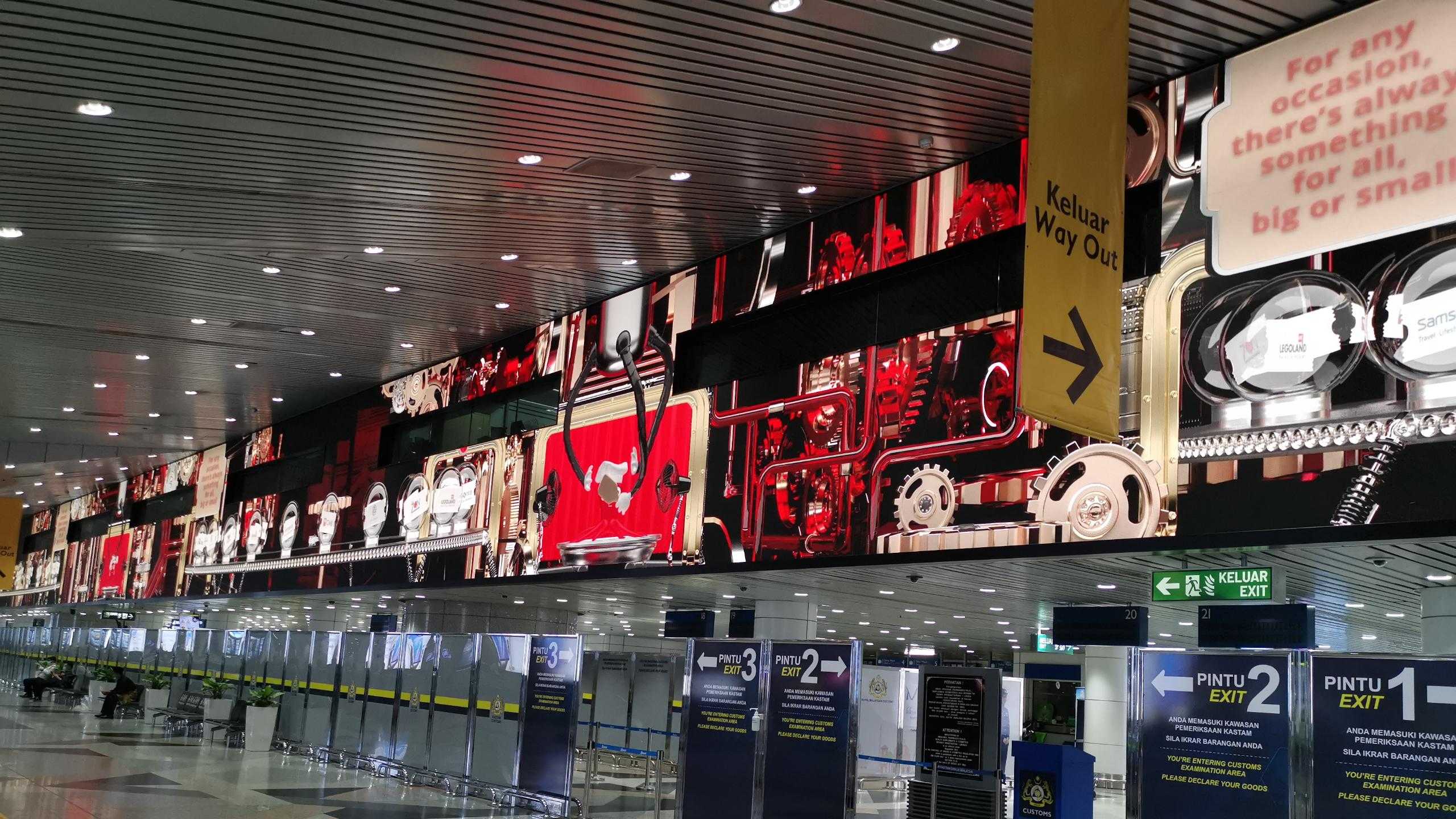 Kuala Lumpur International Airport LED Display-01