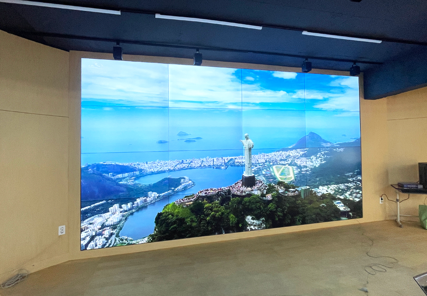 인천동명초등학교 제로베젤 비디오월(4X4)-01