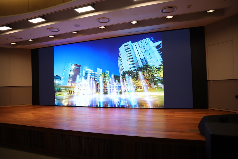 강북삼성병원 대강당 LED스크린-01