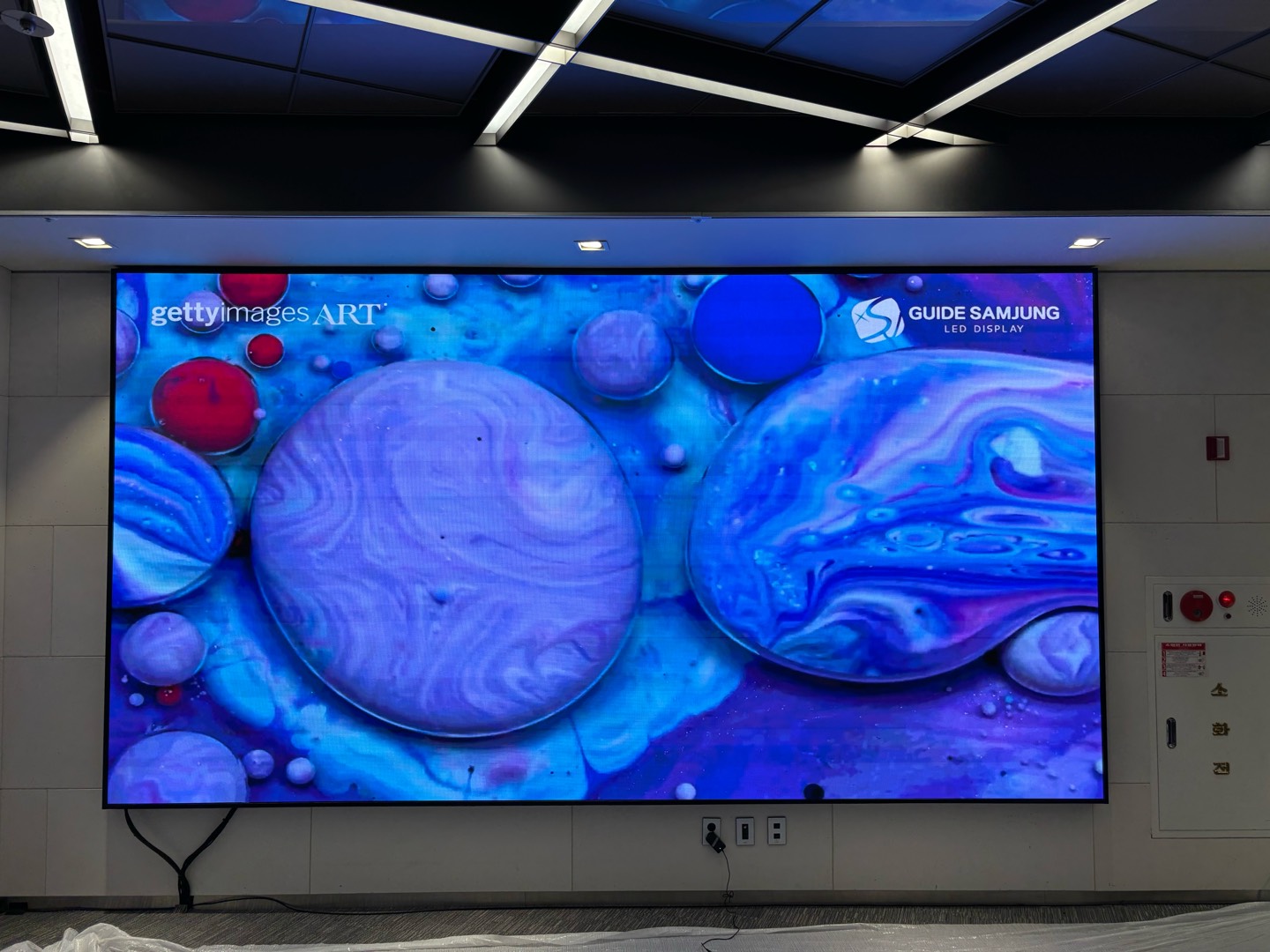 연회장 LED 디스플레이 설치사례-03