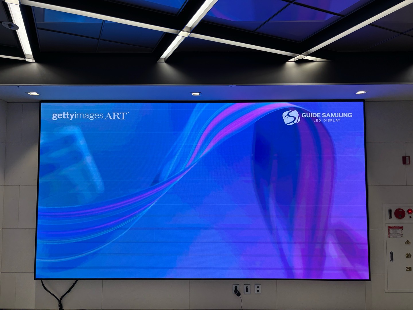 연회장 LED 디스플레이 설치사례-04