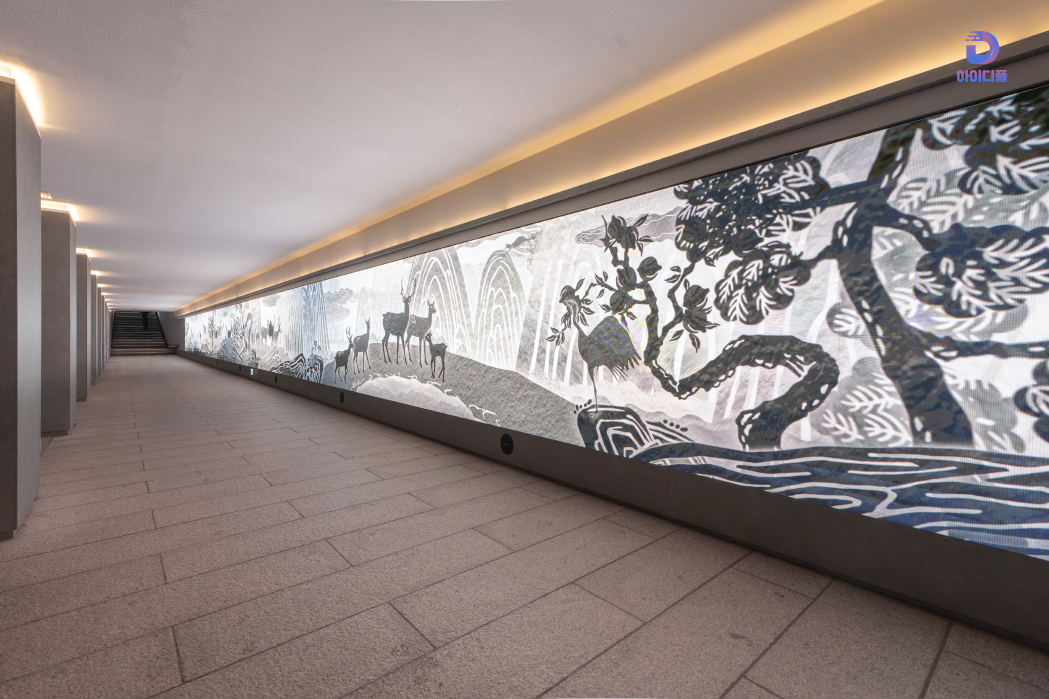 국립고궁박물관 진입로 고해상도 LED스크린-03