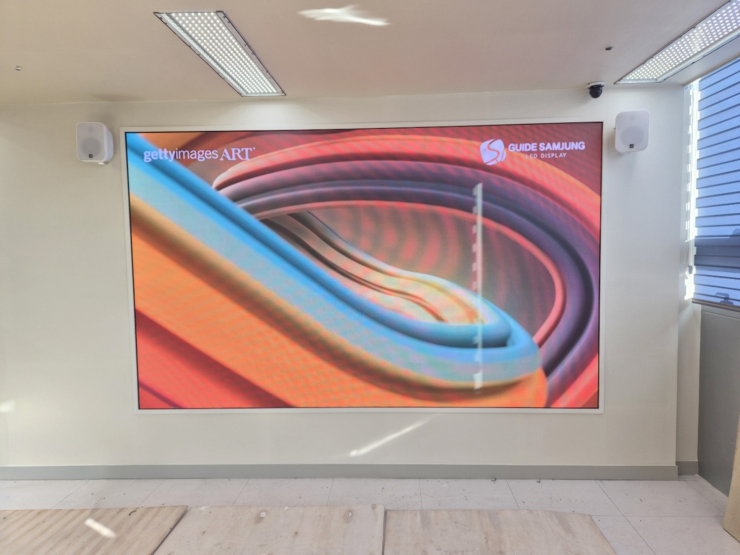 복지관 안내·홍보 최적화, P2.5 GOB LED 전광판-01