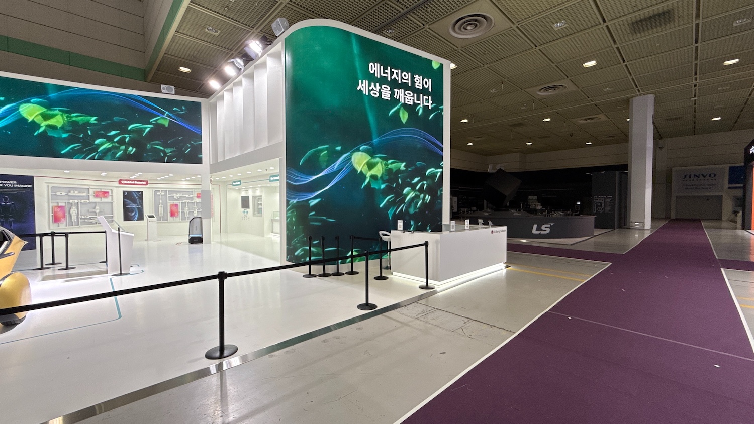 인터배터리 2025 전시관 LED 구축-04